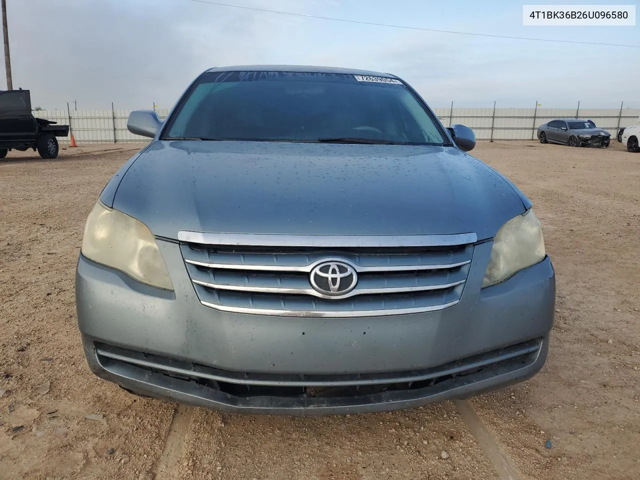 2006 Toyota Avalon Xl VIN: 4T1BK36B26U096580 Lot: 72639054