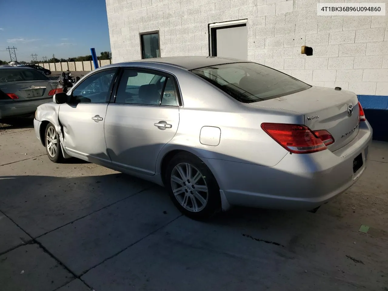 2006 Toyota Avalon Xl VIN: 4T1BK36B96U094860 Lot: 73197984