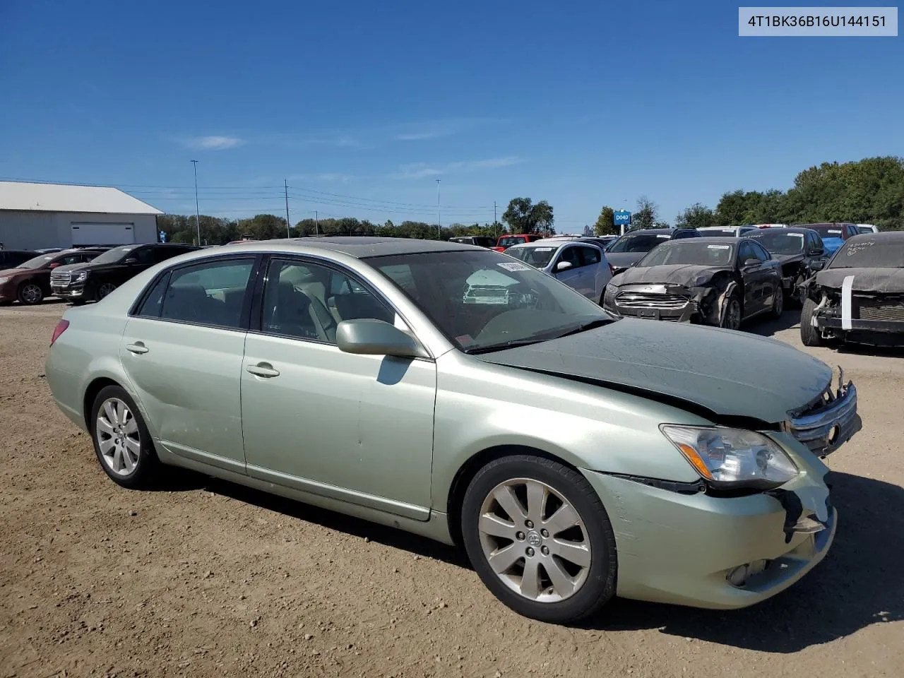 4T1BK36B16U144151 2006 Toyota Avalon Xl