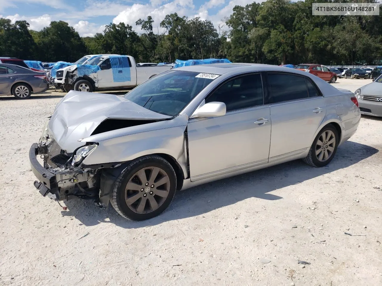 2006 Toyota Avalon Xl VIN: 4T1BK36B16U148281 Lot: 73510734