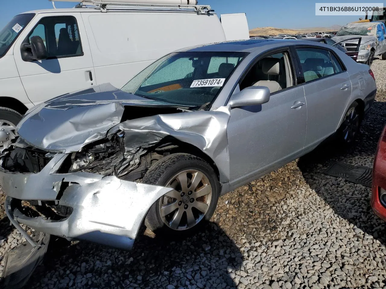 2006 Toyota Avalon Xl VIN: 4T1BK36B86U120008 Lot: 73591074