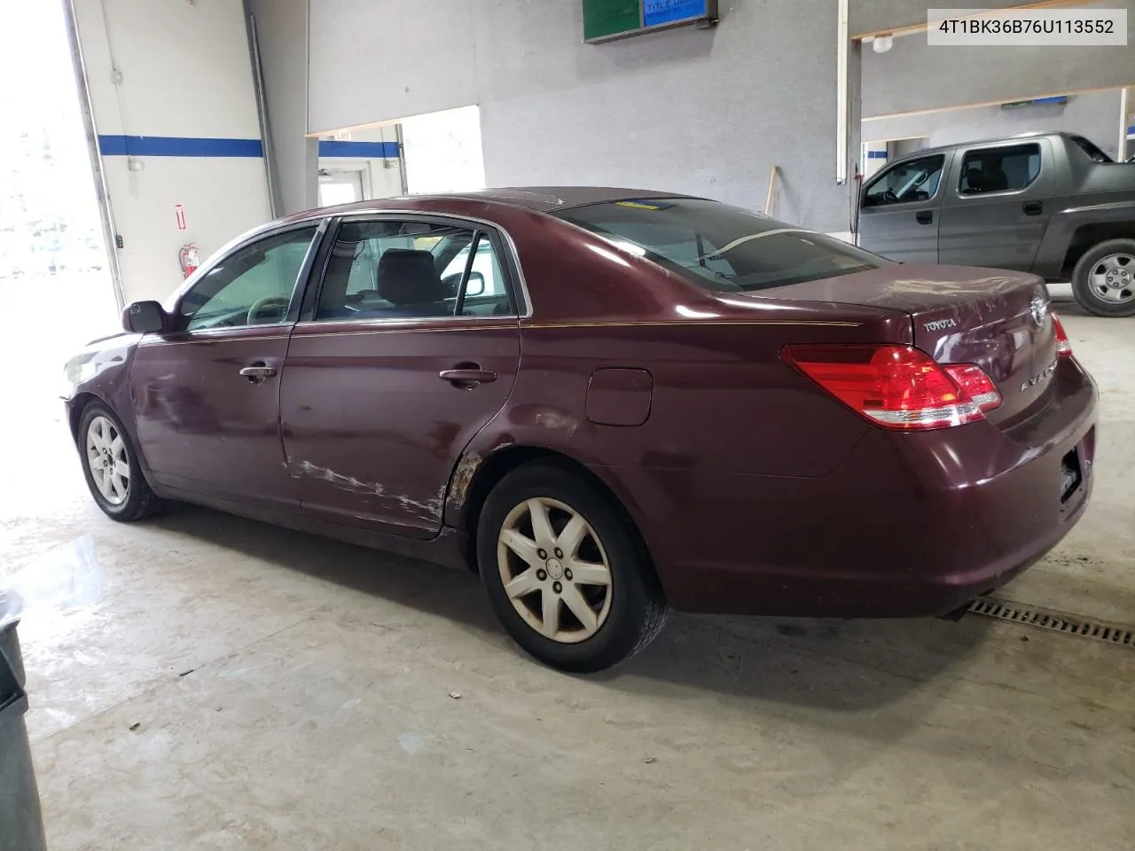 2006 Toyota Avalon Xl VIN: 4T1BK36B76U113552 Lot: 73766094