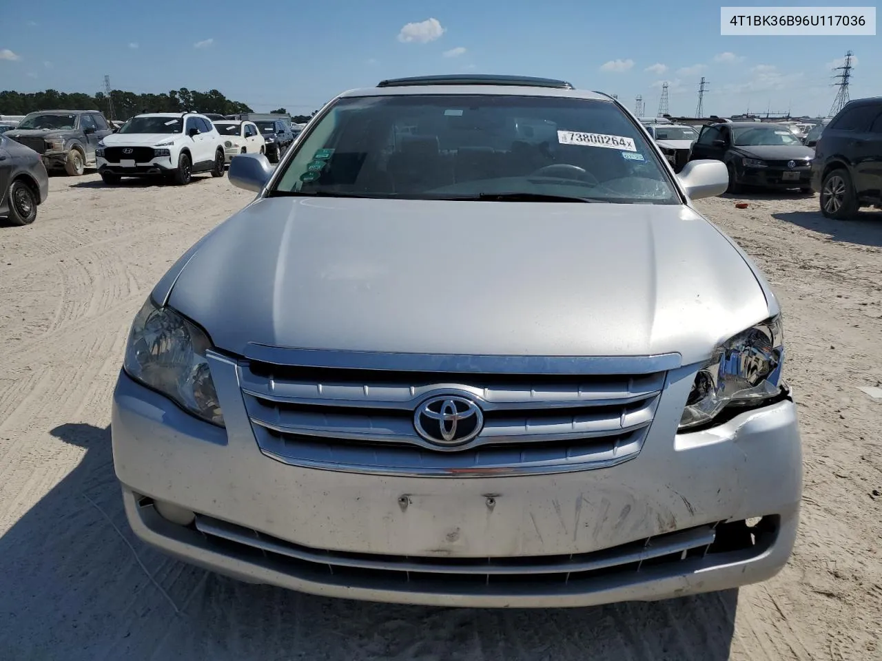 2006 Toyota Avalon Xl VIN: 4T1BK36B96U117036 Lot: 73800264