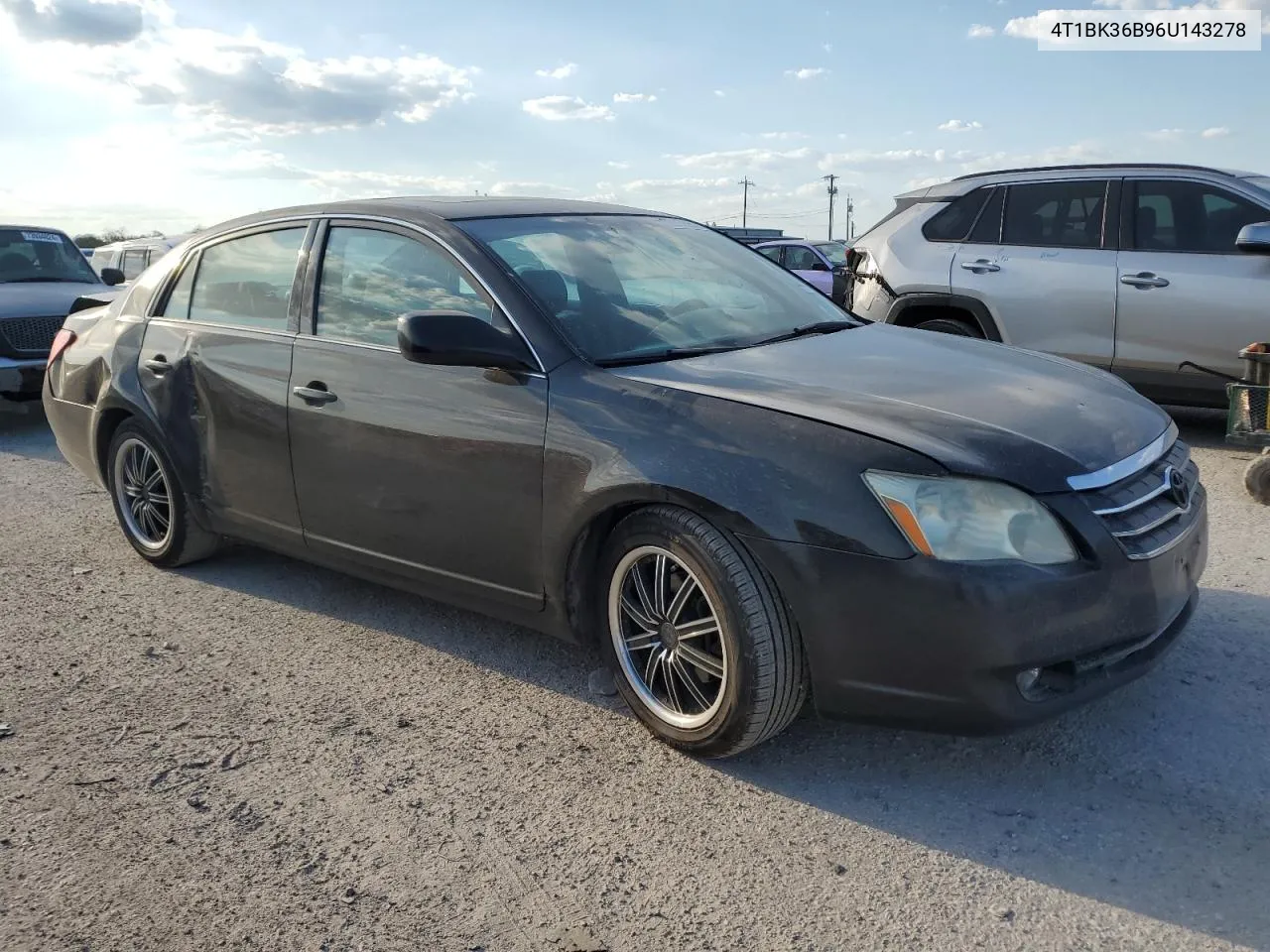 2006 Toyota Avalon Xl VIN: 4T1BK36B96U143278 Lot: 73967024