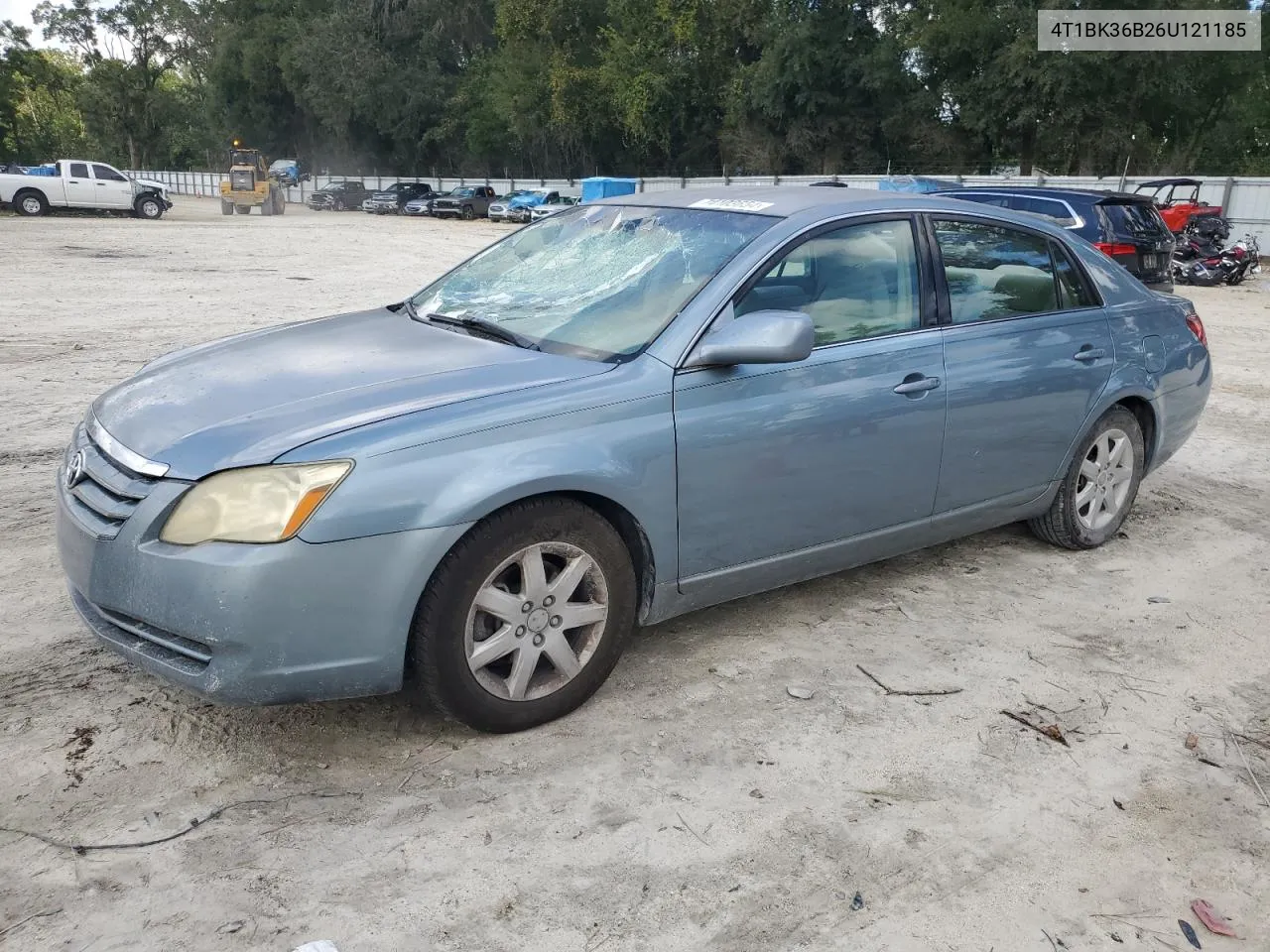 2006 Toyota Avalon Xl VIN: 4T1BK36B26U121185 Lot: 74103654