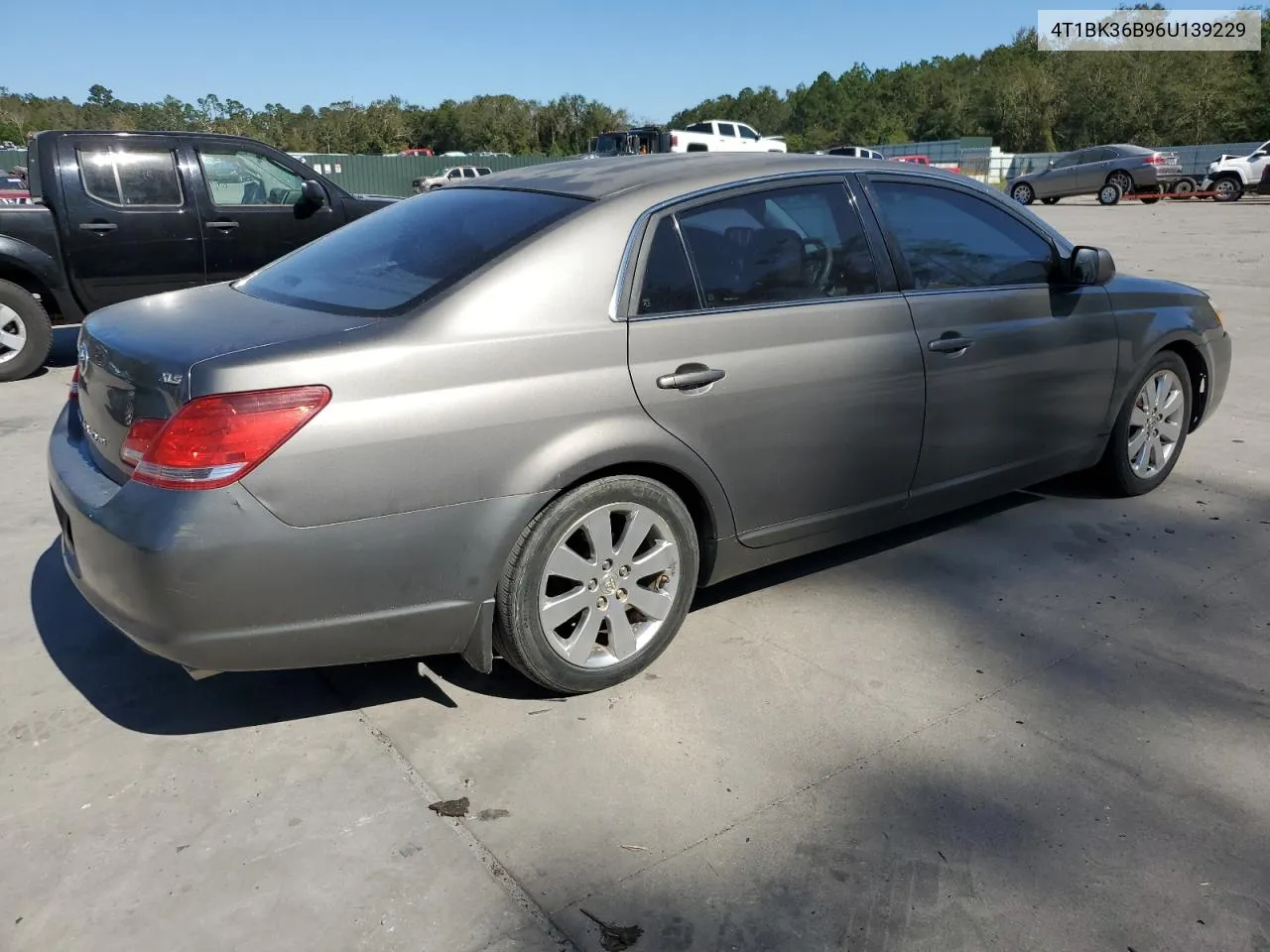 2006 Toyota Avalon Xl VIN: 4T1BK36B96U139229 Lot: 74243134