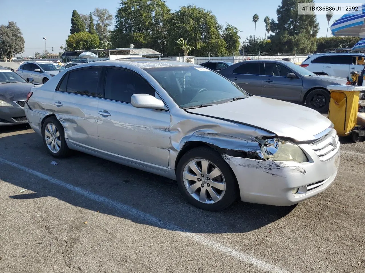 2006 Toyota Avalon Xl VIN: 4T1BK36B86U112992 Lot: 74325654