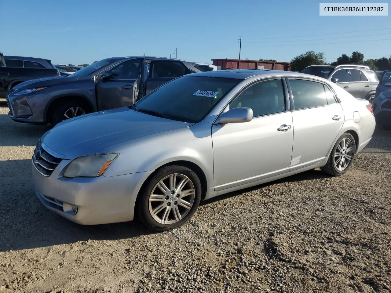 2006 Toyota Avalon Xl VIN: 4T1BK36B36U112382 Lot: 74431934