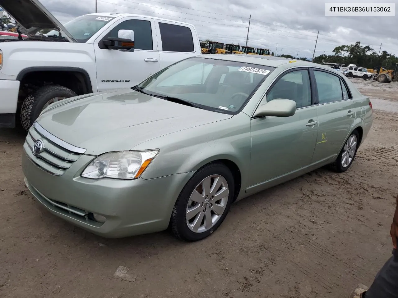 2006 Toyota Avalon Xl VIN: 4T1BK36B36U153062 Lot: 74972324