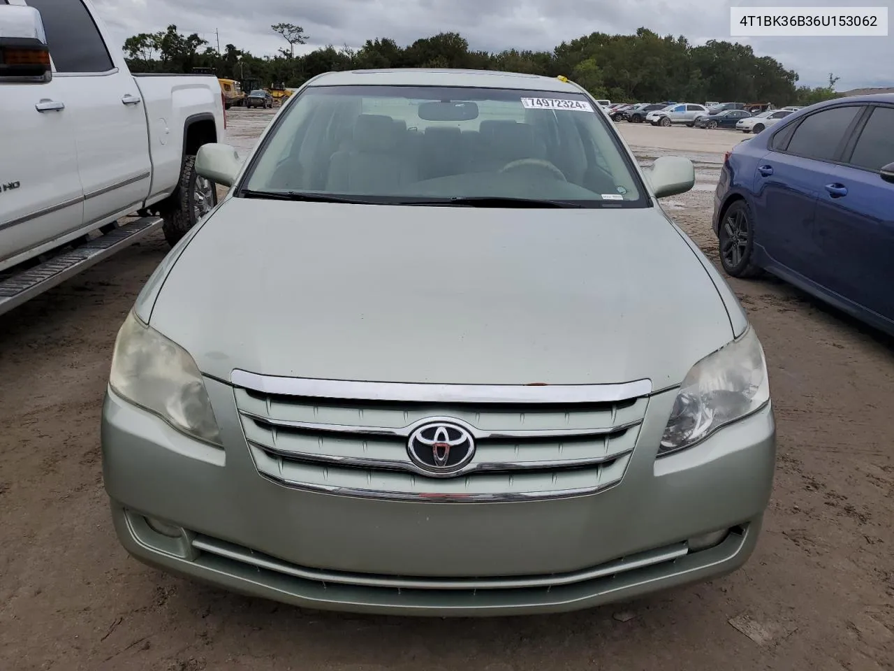 2006 Toyota Avalon Xl VIN: 4T1BK36B36U153062 Lot: 74972324