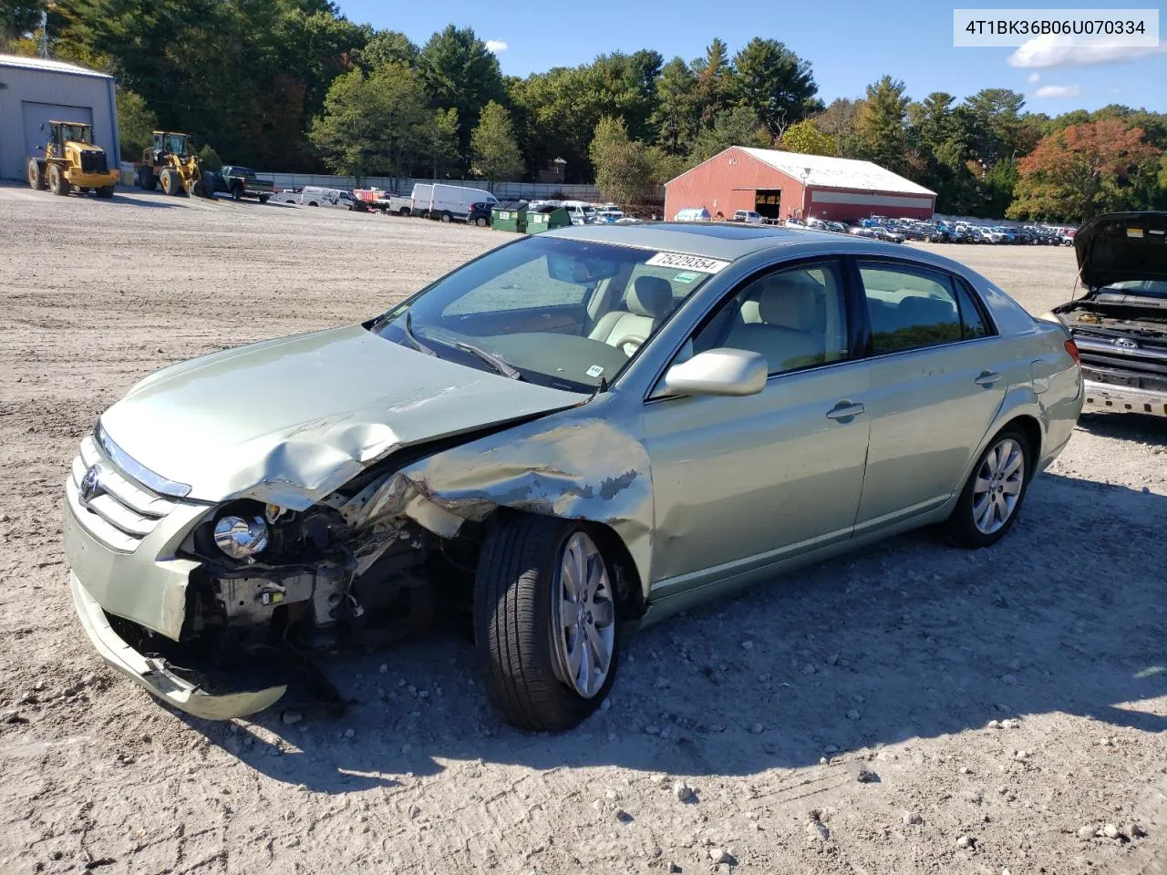 2006 Toyota Avalon Xl VIN: 4T1BK36B06U070334 Lot: 75229354