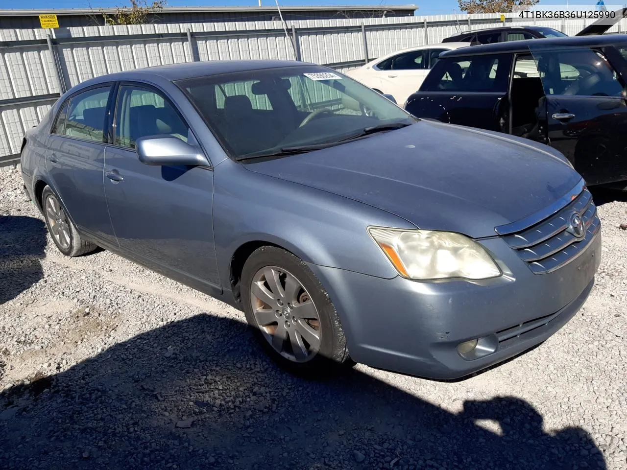 2006 Toyota Avalon Xl VIN: 4T1BK36B36U125990 Lot: 75390254