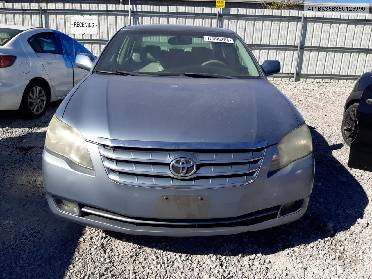 2006 Toyota Avalon Xl VIN: 4T1BK36B36U125990 Lot: 75390254