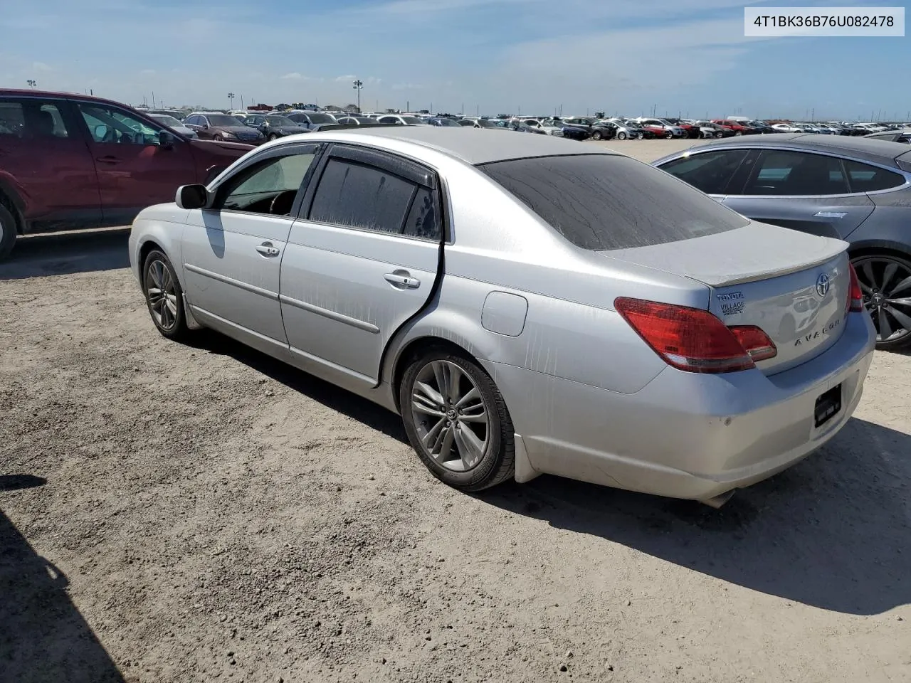 2006 Toyota Avalon Xl VIN: 4T1BK36B76U082478 Lot: 76160434