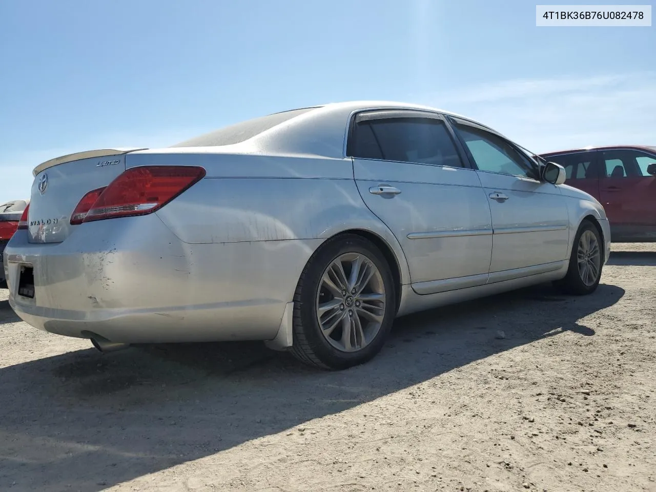 2006 Toyota Avalon Xl VIN: 4T1BK36B76U082478 Lot: 76160434