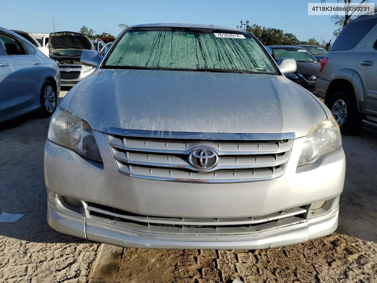 2006 Toyota Avalon Xl VIN: 4T1BK36B66U093231 Lot: 76163914