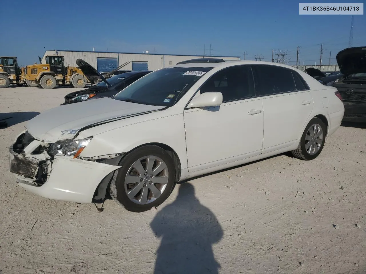 2006 Toyota Avalon Xl VIN: 4T1BK36B46U104713 Lot: 76791884