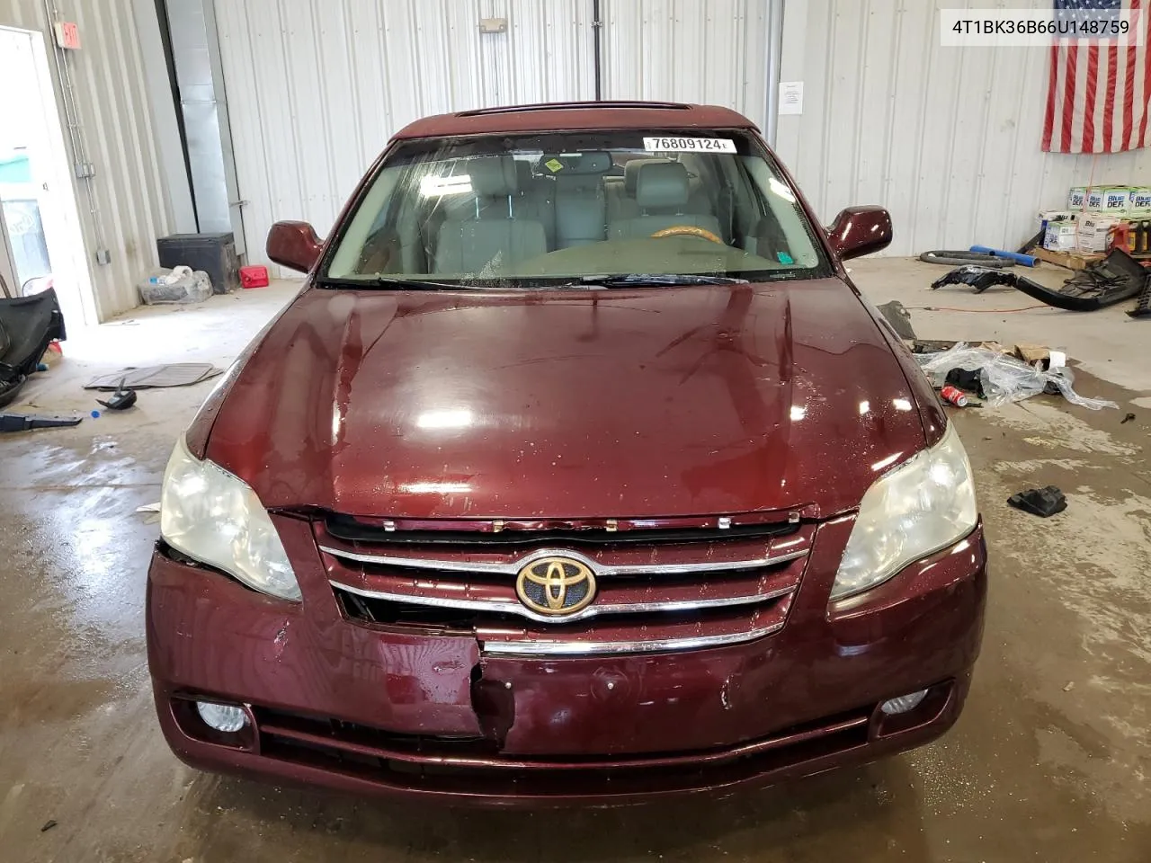 2006 Toyota Avalon Xl VIN: 4T1BK36B66U148759 Lot: 76809124