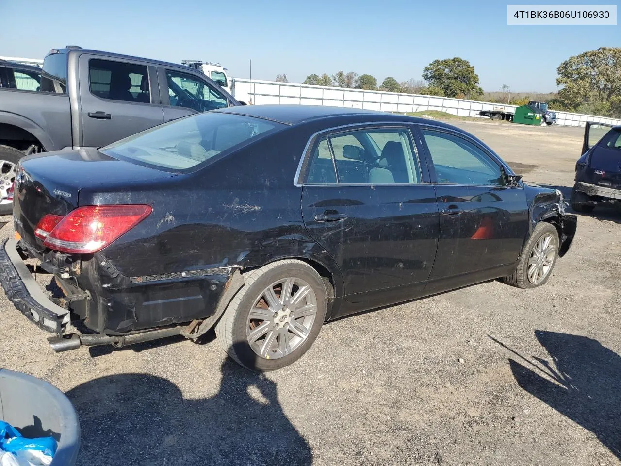 2006 Toyota Avalon Xl VIN: 4T1BK36B06U106930 Lot: 76981264