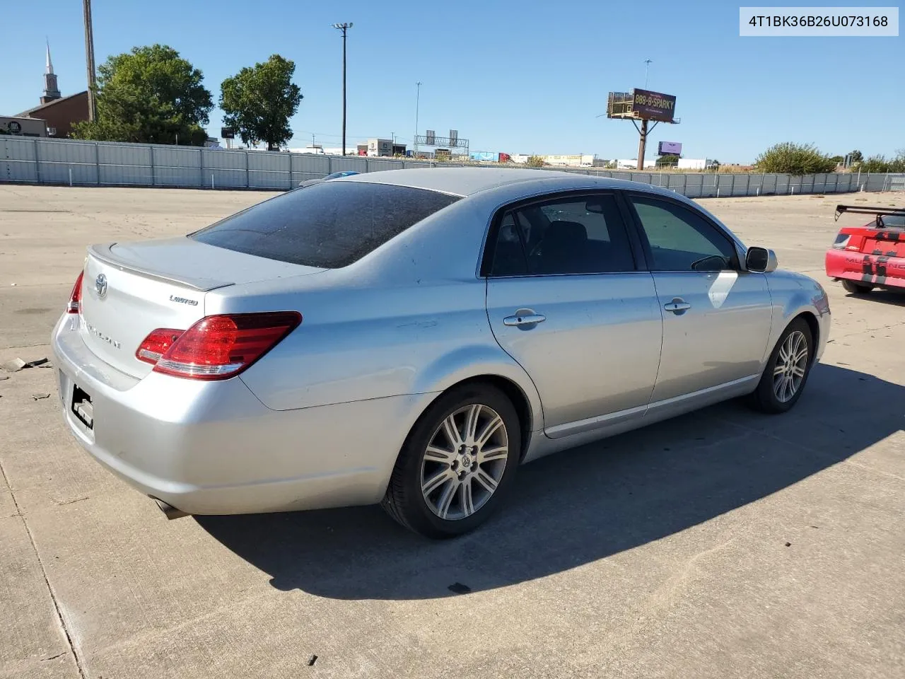 2006 Toyota Avalon Xl VIN: 4T1BK36B26U073168 Lot: 77148054