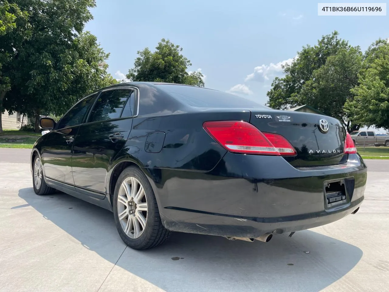 2006 Toyota Avalon Xl VIN: 4T1BK36B66U119696 Lot: 77264464