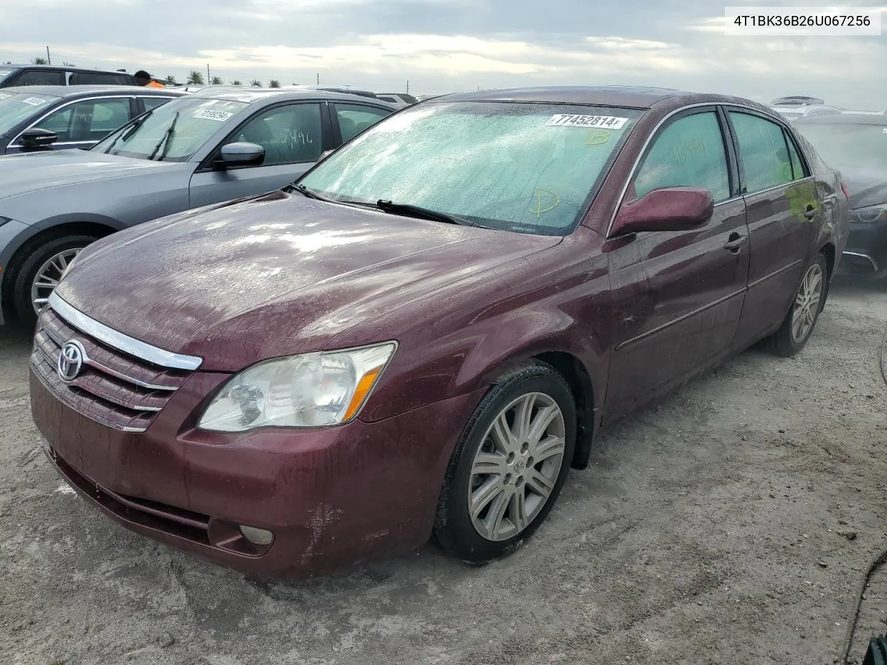 2006 Toyota Avalon Xl VIN: 4T1BK36B26U067256 Lot: 77452814