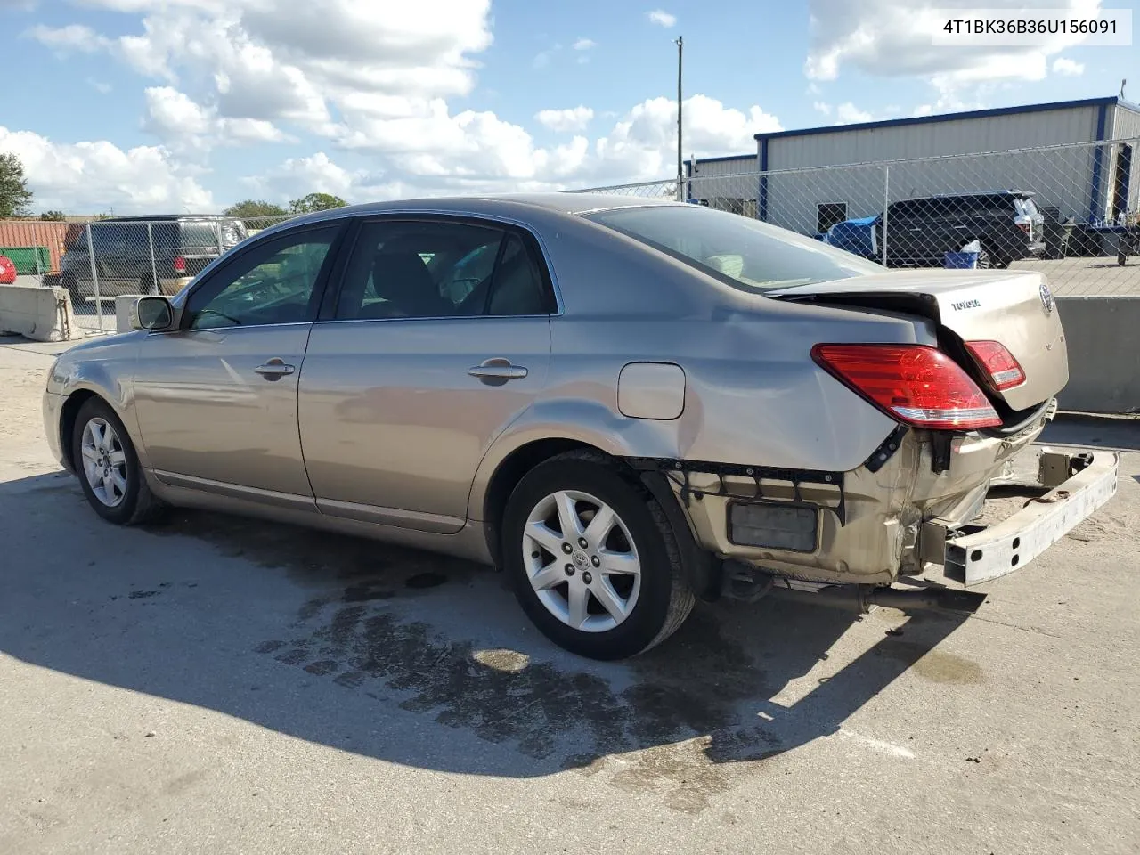 2006 Toyota Avalon Xl VIN: 4T1BK36B36U156091 Lot: 77711114