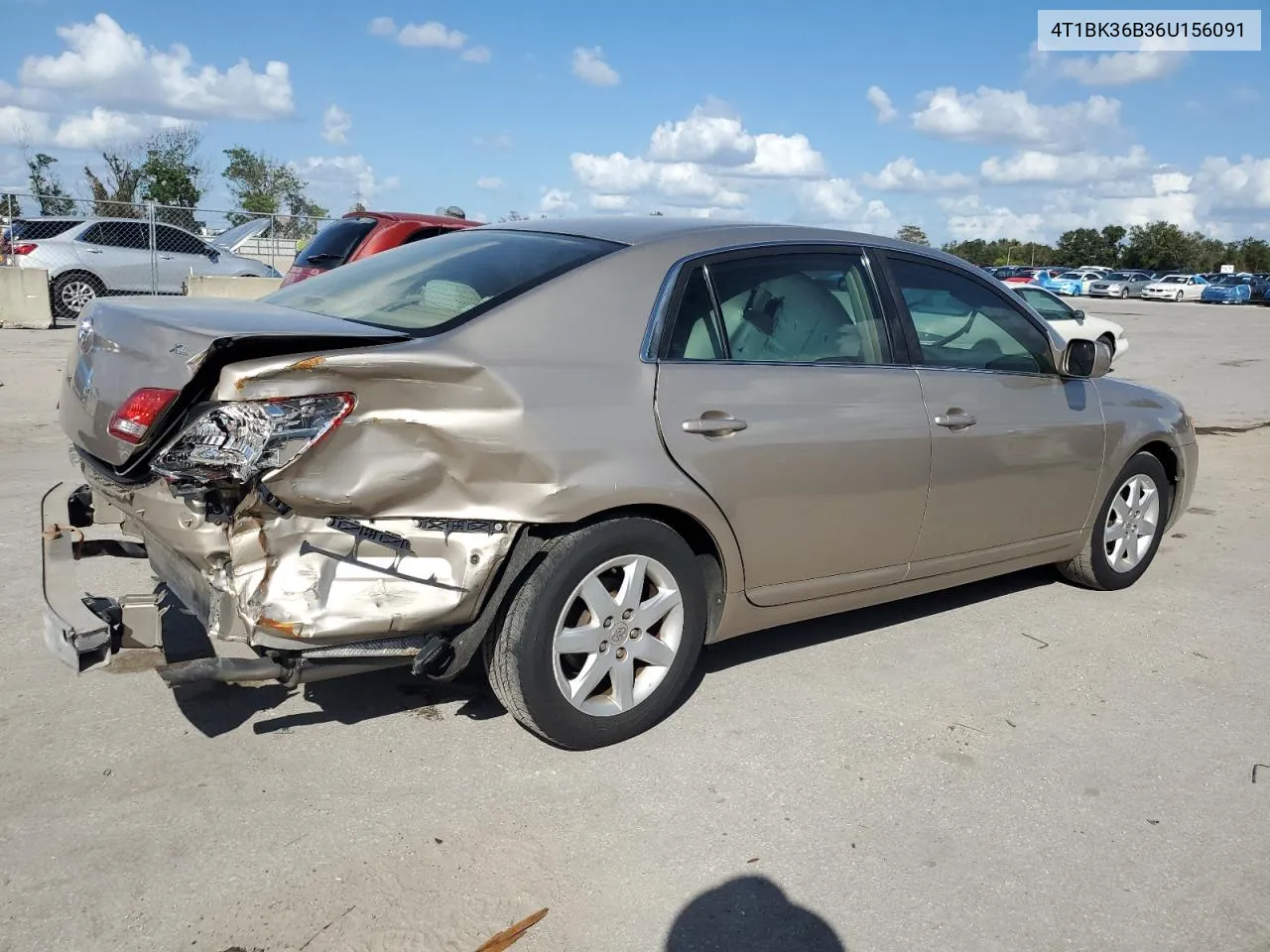 2006 Toyota Avalon Xl VIN: 4T1BK36B36U156091 Lot: 77711114