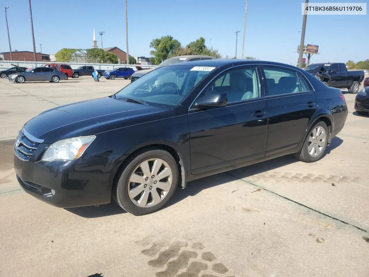 2006 Toyota Avalon Xl VIN: 4T1BK36B56U119706 Lot: 77873884