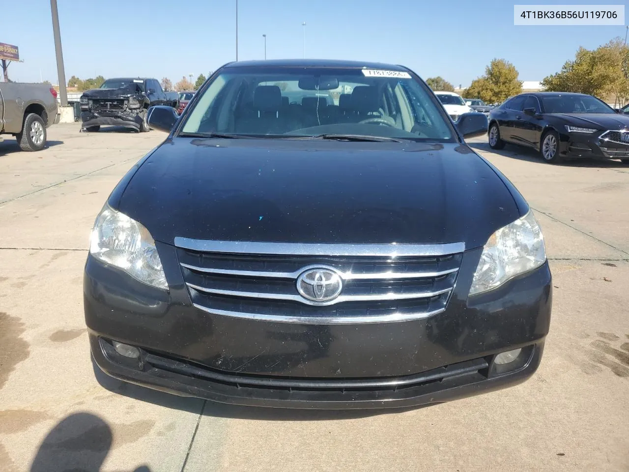 2006 Toyota Avalon Xl VIN: 4T1BK36B56U119706 Lot: 77873884