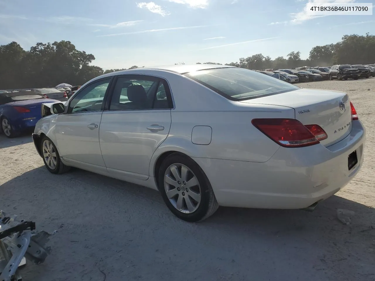 2006 Toyota Avalon Xl VIN: 4T1BK36B46U117090 Lot: 78075264