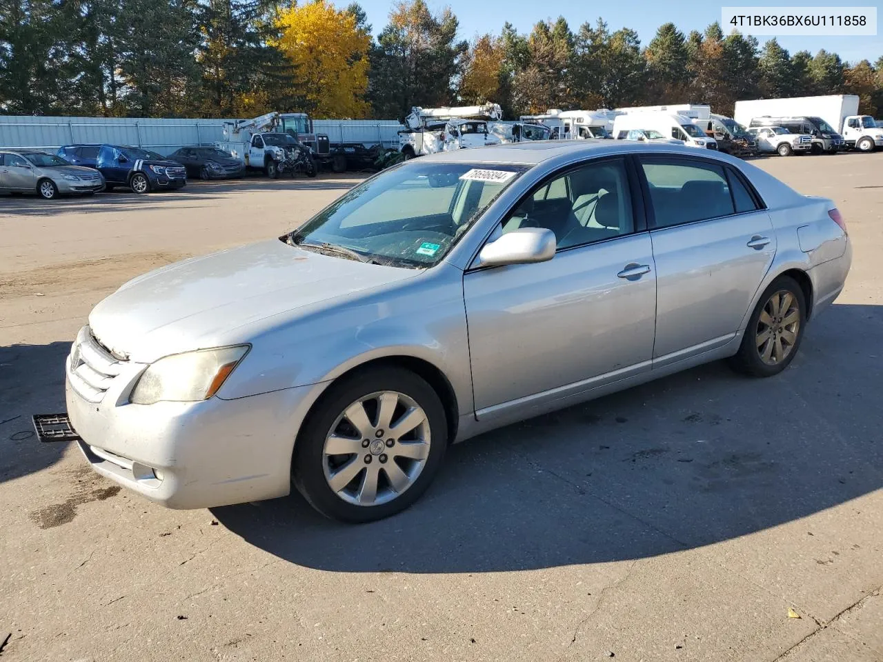 2006 Toyota Avalon Xl VIN: 4T1BK36BX6U111858 Lot: 78696894