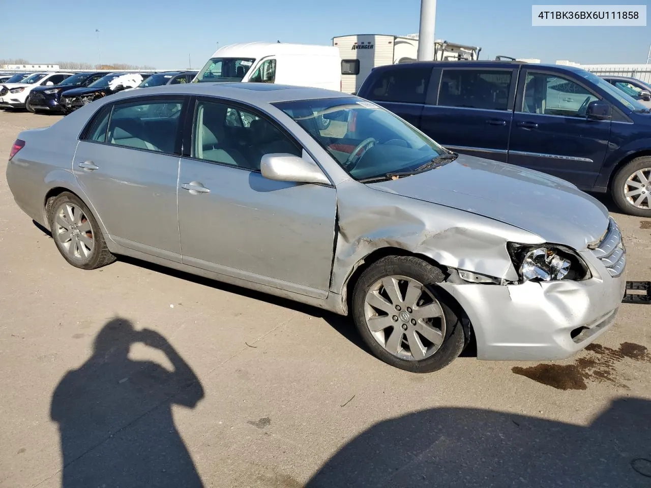 2006 Toyota Avalon Xl VIN: 4T1BK36BX6U111858 Lot: 78696894