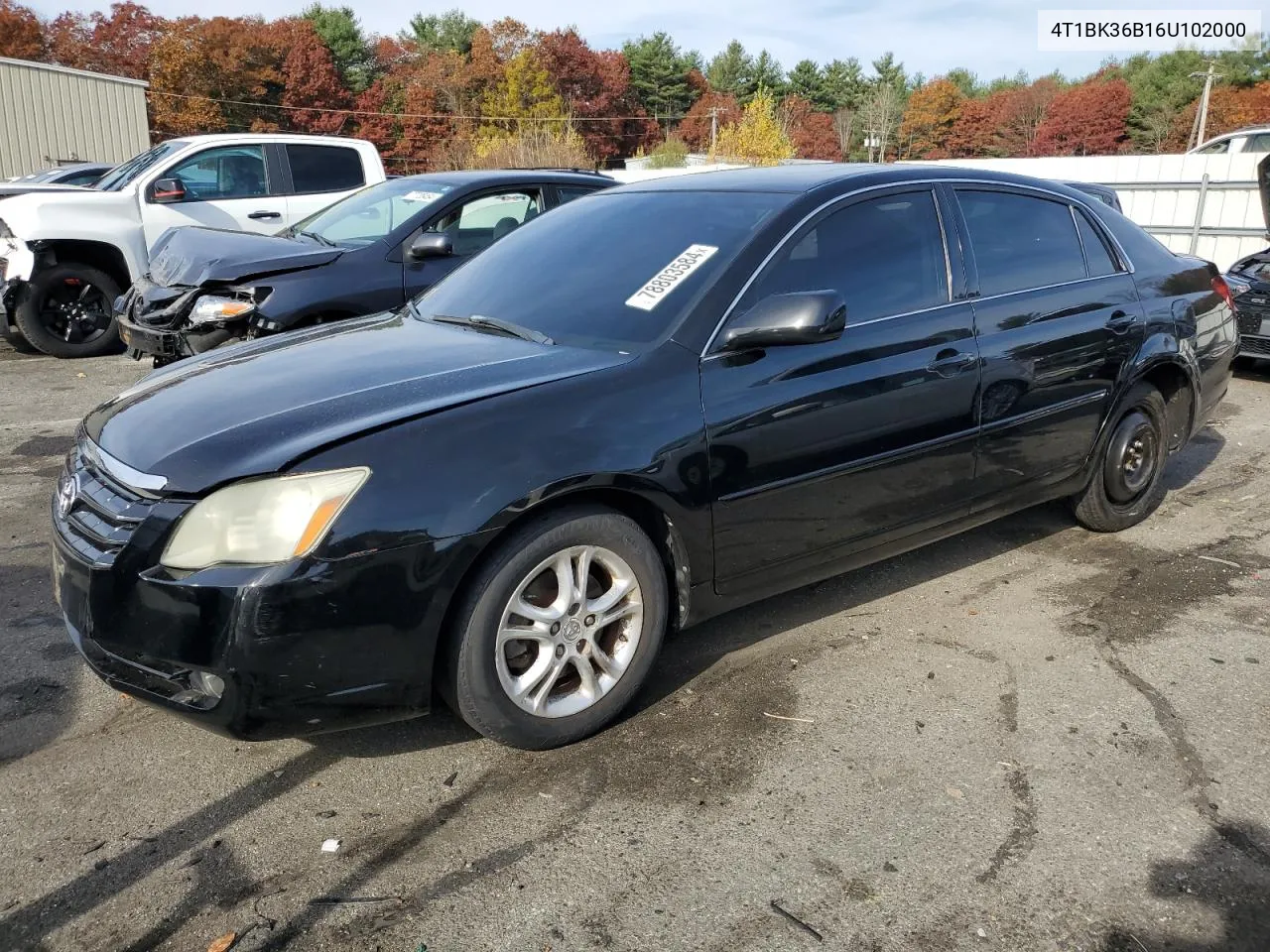 2006 Toyota Avalon Xl VIN: 4T1BK36B16U102000 Lot: 78803584