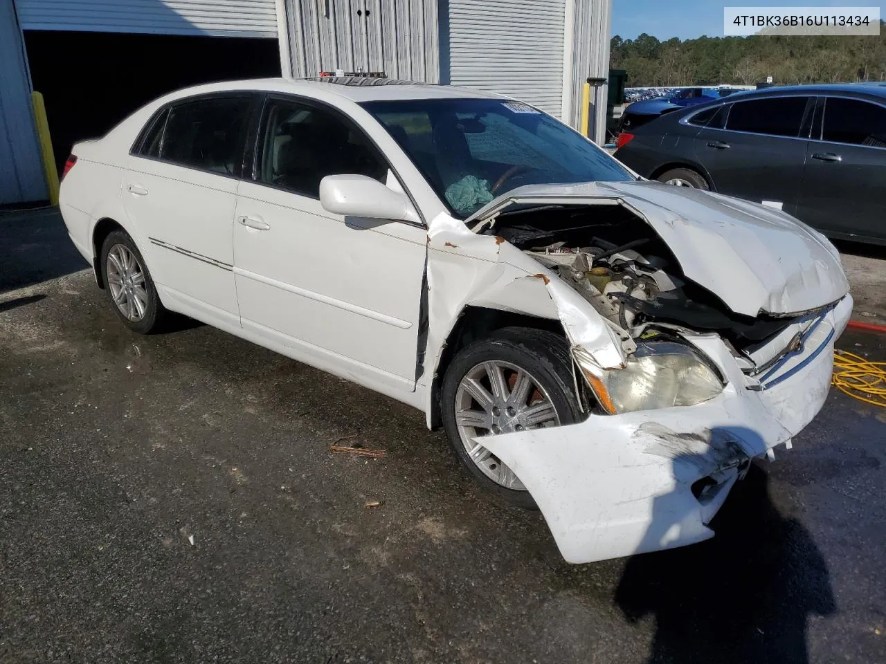 2006 Toyota Avalon Xl VIN: 4T1BK36B16U113434 Lot: 80331724