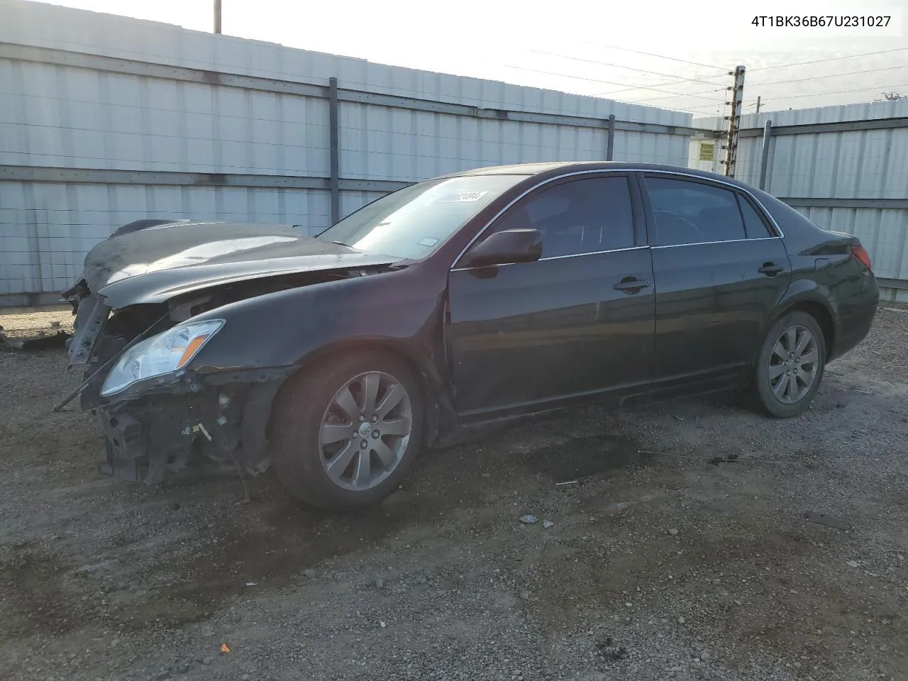 4T1BK36B67U231027 2007 Toyota Avalon Xl