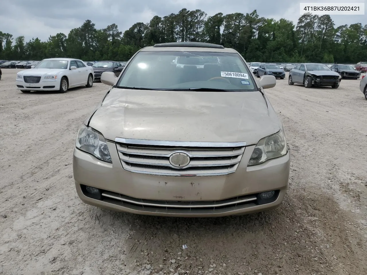 2007 Toyota Avalon Xl VIN: 4T1BK36B87U202421 Lot: 50610094