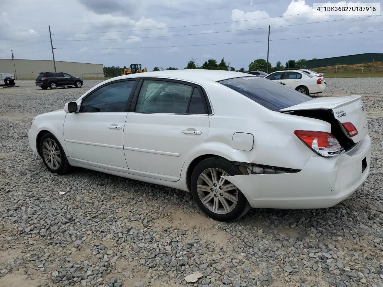 2007 Toyota Avalon Xl VIN: 4T1BK36B27U187916 Lot: 53452924