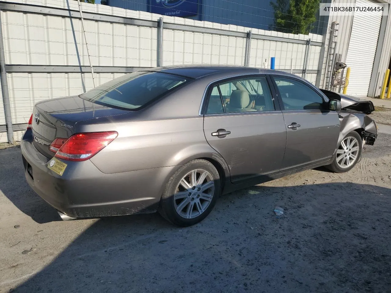 2007 Toyota Avalon Xl VIN: 4T1BK36B17U246454 Lot: 60128484