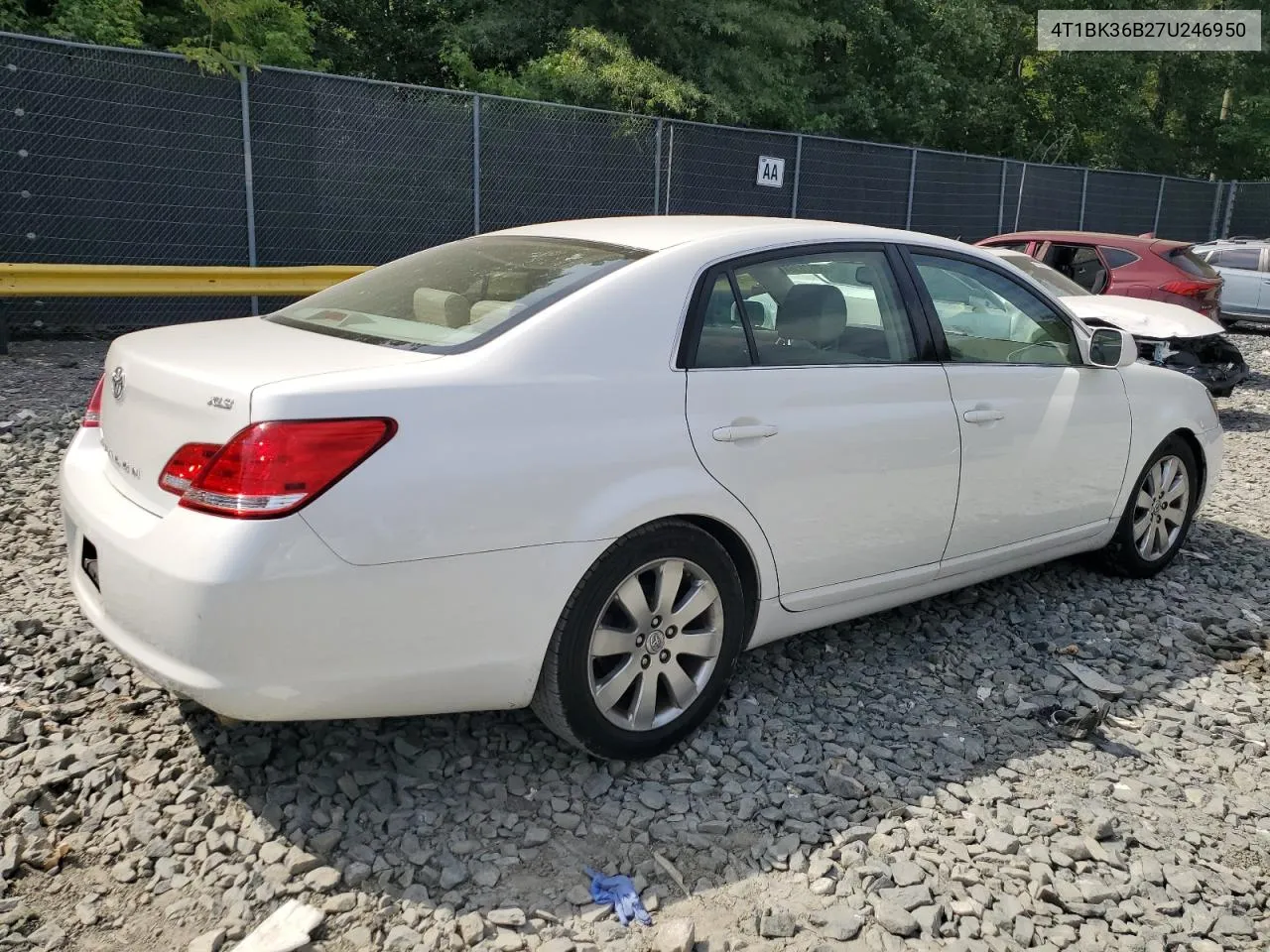 2007 Toyota Avalon Xl VIN: 4T1BK36B27U246950 Lot: 60828364