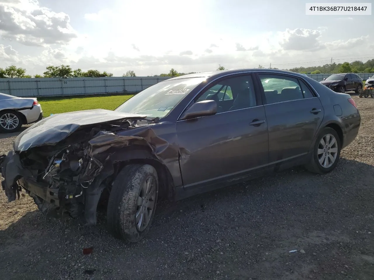 2007 Toyota Avalon Xl VIN: 4T1BK36B77U218447 Lot: 62705894