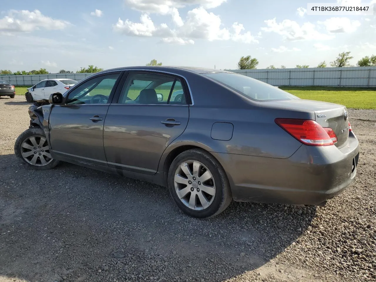 2007 Toyota Avalon Xl VIN: 4T1BK36B77U218447 Lot: 62705894