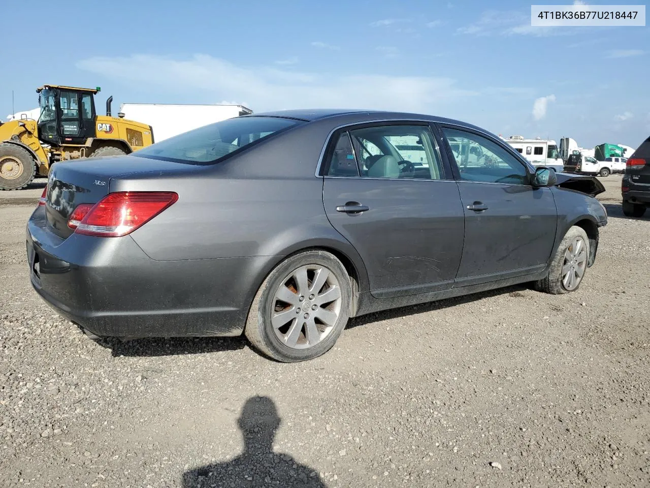 2007 Toyota Avalon Xl VIN: 4T1BK36B77U218447 Lot: 62705894