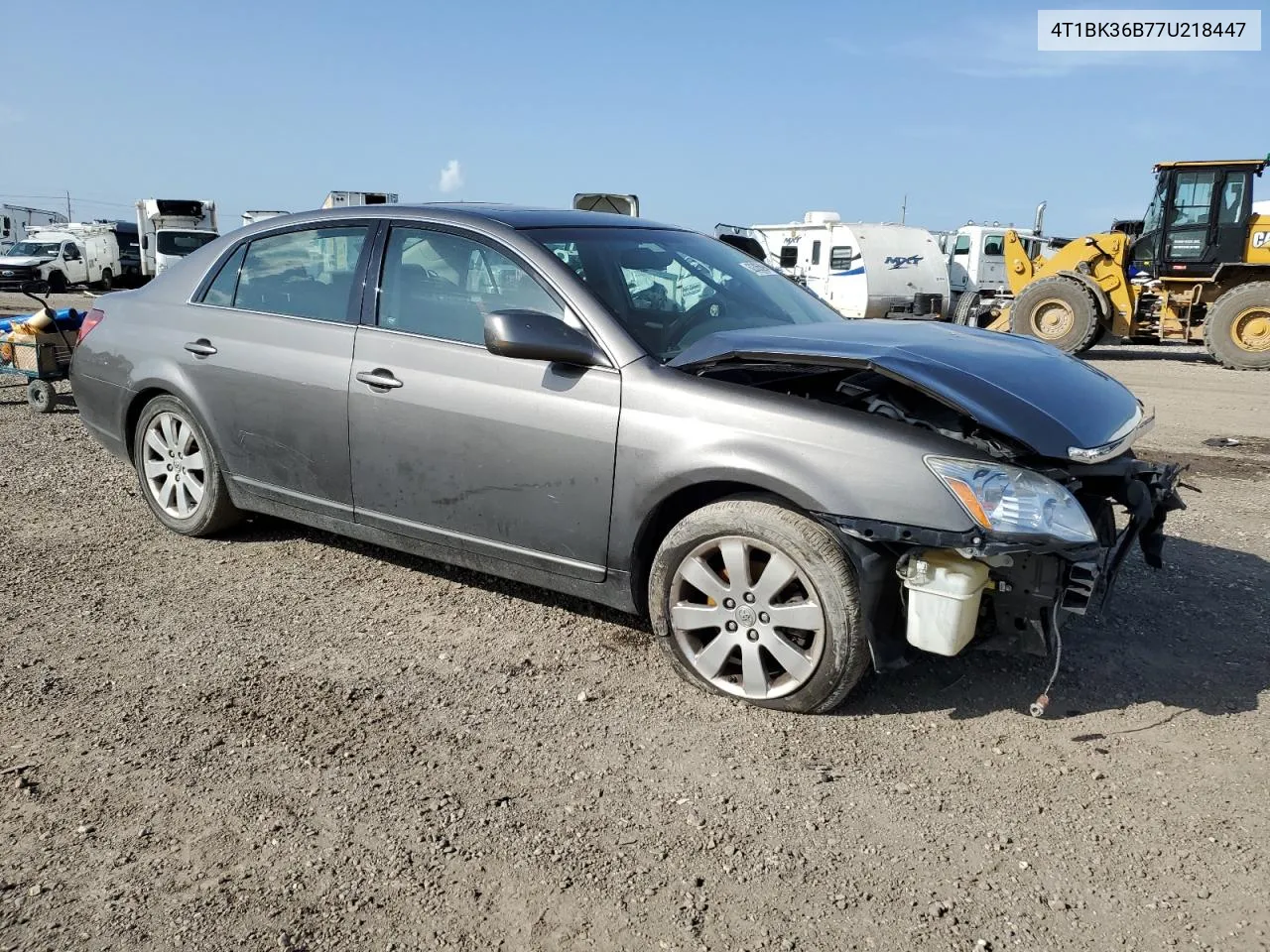 2007 Toyota Avalon Xl VIN: 4T1BK36B77U218447 Lot: 62705894