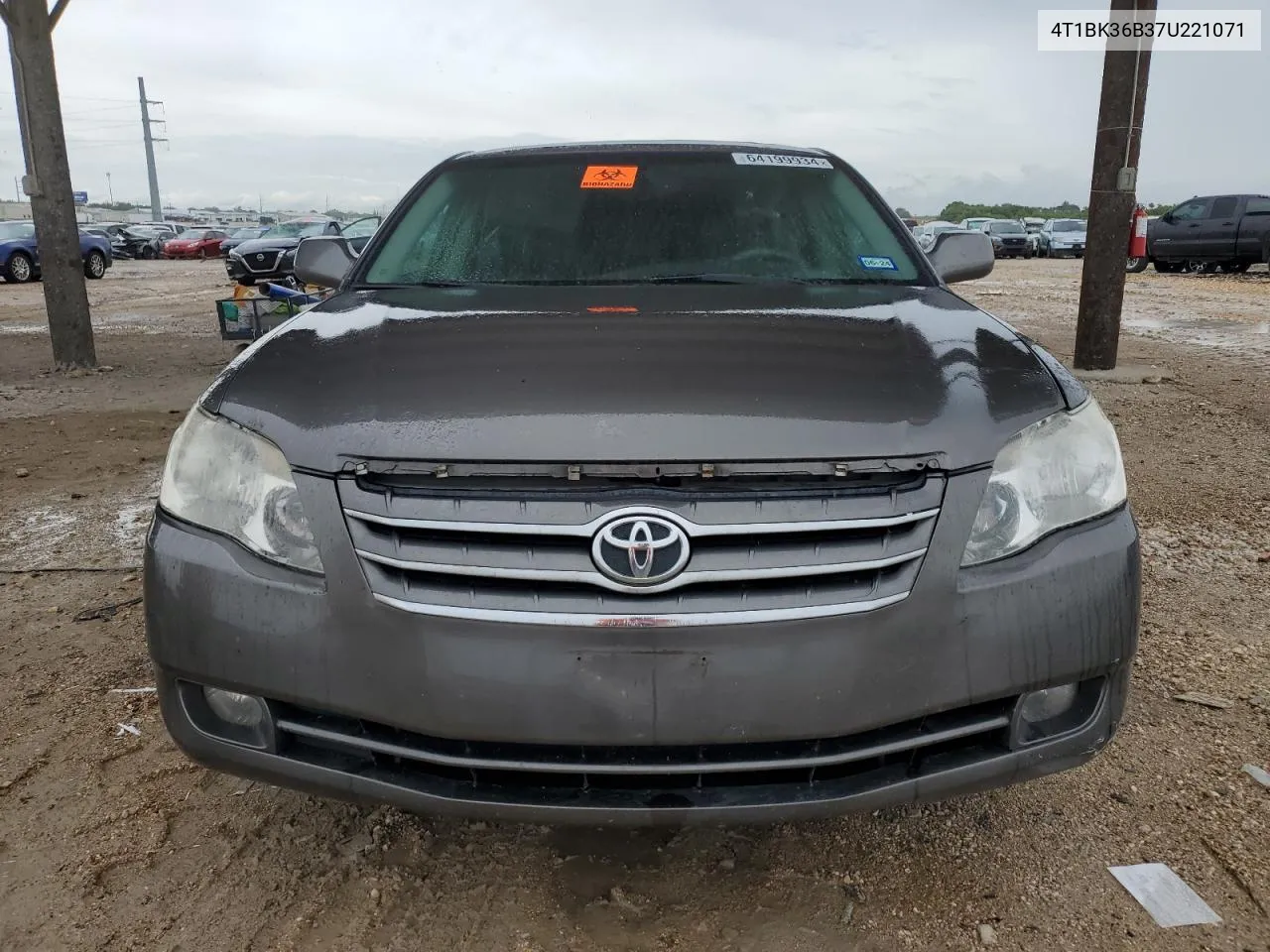 2007 Toyota Avalon Xl VIN: 4T1BK36B37U221071 Lot: 64199934