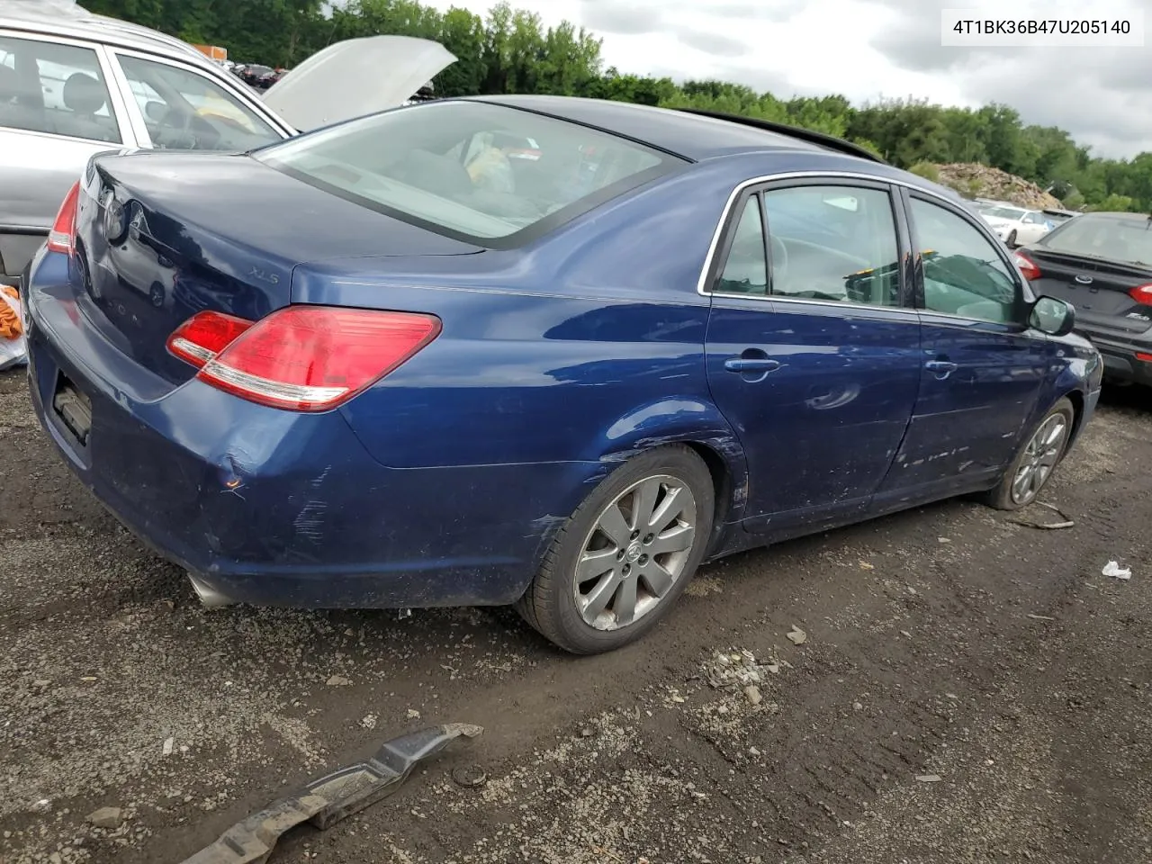 2007 Toyota Avalon Xl VIN: 4T1BK36B47U205140 Lot: 64221104