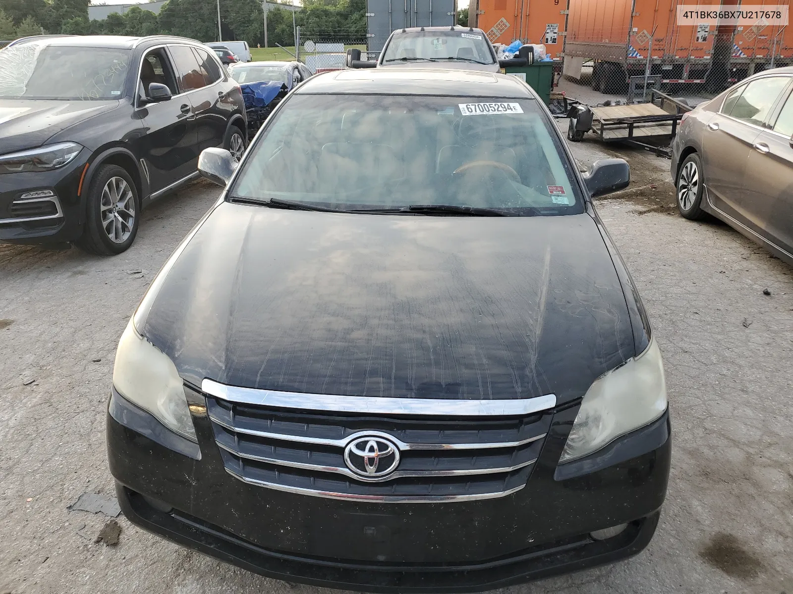 2007 Toyota Avalon Xl VIN: 4T1BK36BX7U217678 Lot: 67005294