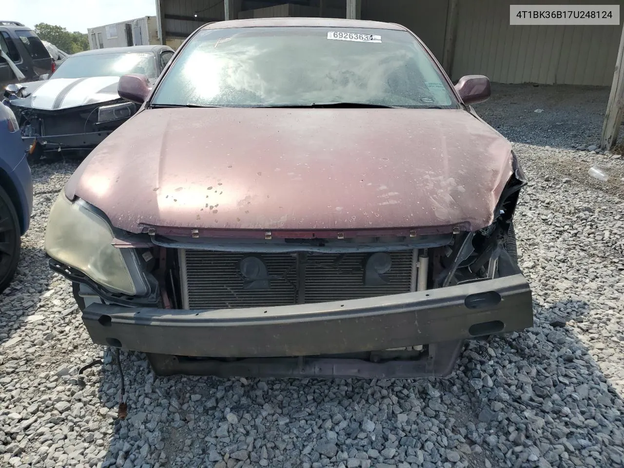 2007 Toyota Avalon Xl VIN: 4T1BK36B17U248124 Lot: 69263634