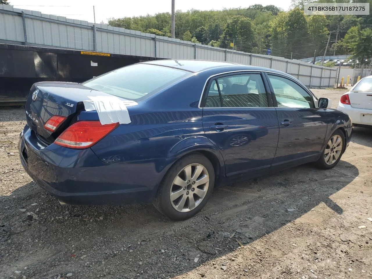 2007 Toyota Avalon Xl VIN: 4T1BK36B17U187275 Lot: 69406714