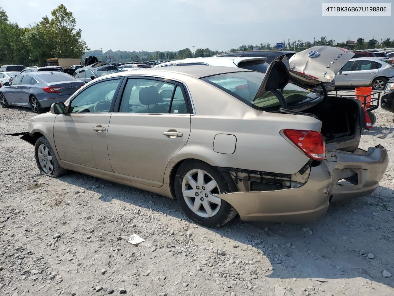 2007 Toyota Avalon Xl VIN: 4T1BK36B67U198806 Lot: 69663214